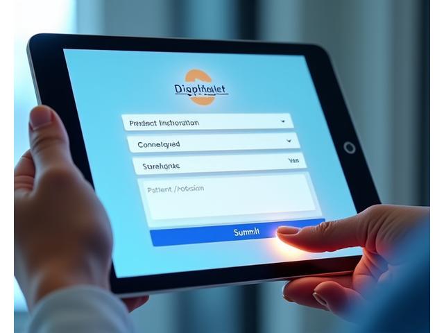 Interface utilisateur d'un formulaire de contact intelligent avec des champs dynamiques et des icônes de pièce jointe, reflétant la facilité d'utilisation et la modernité.